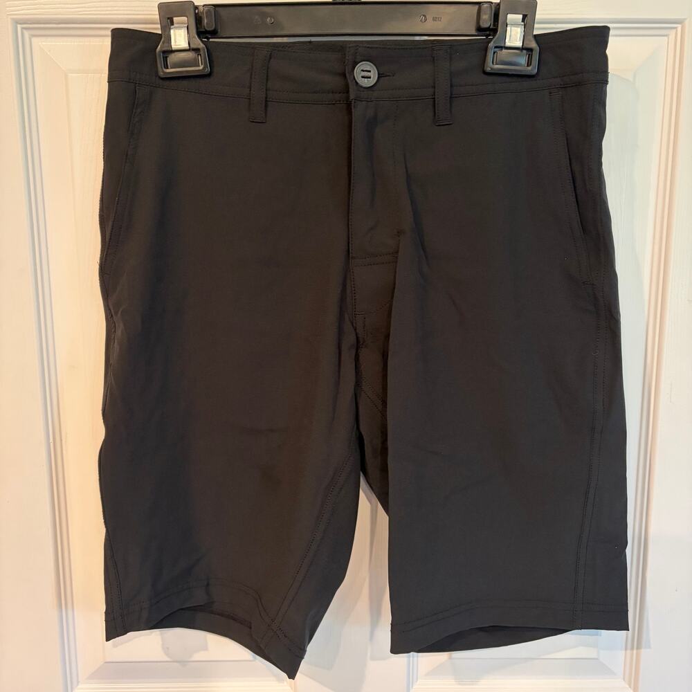 Quiet Storm Surf Shop Board Shorts Black 28